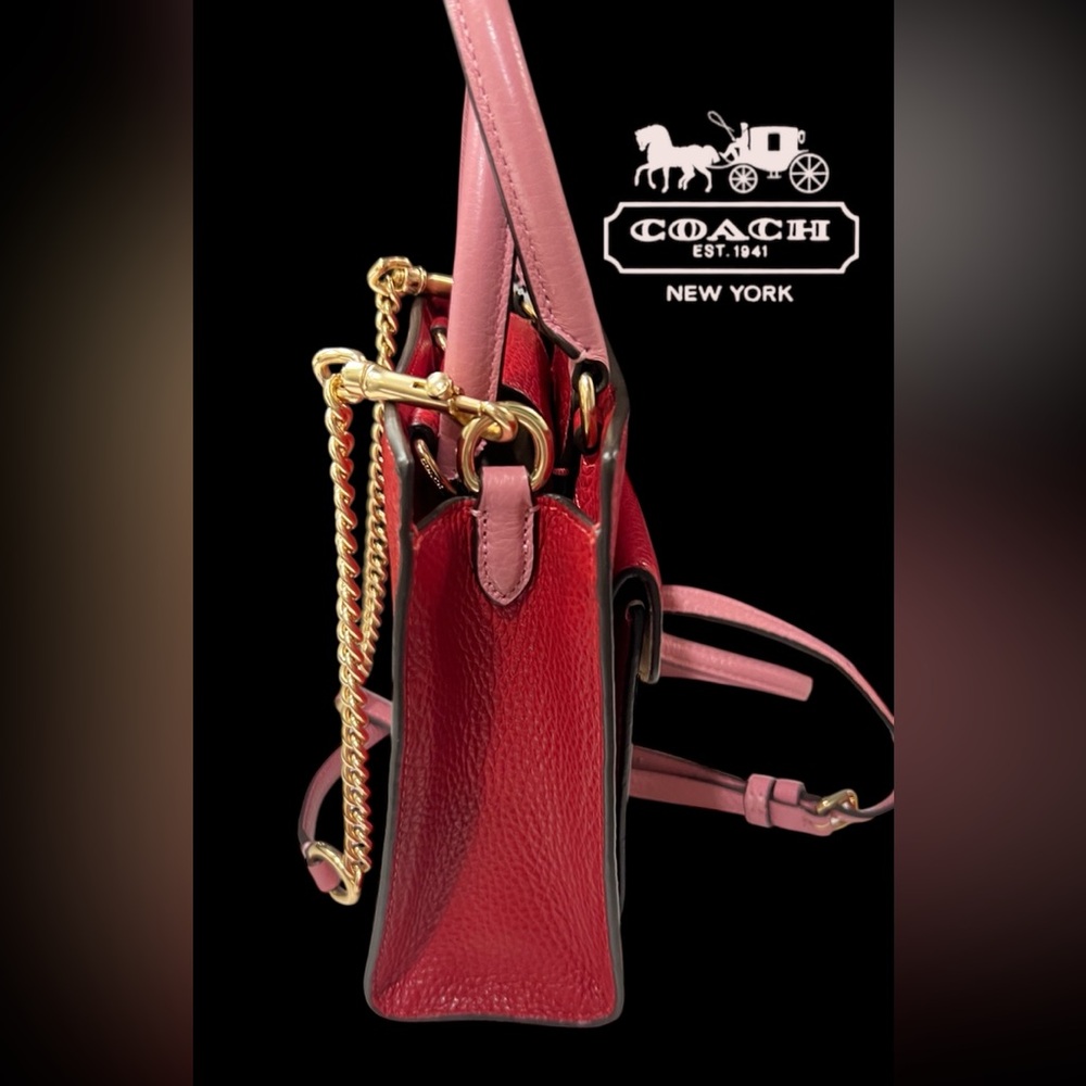 Coach Mini Pepper Crossbody bag in a colorblock design. 
Style #: C6994 NWOT - Picture 4 of 12